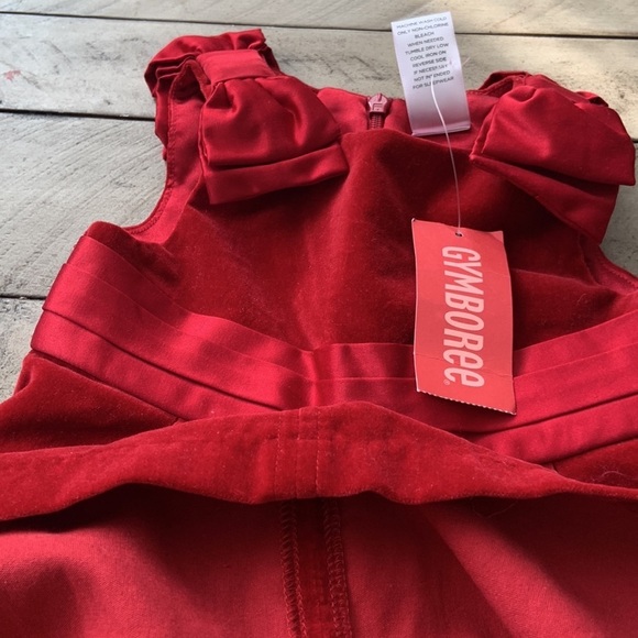 Gymboree Red Christmas Dress - Picture 5 of 9